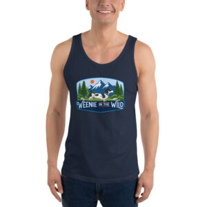 Weenie in the Wild | Dapple Dachshund Men's Tank Top